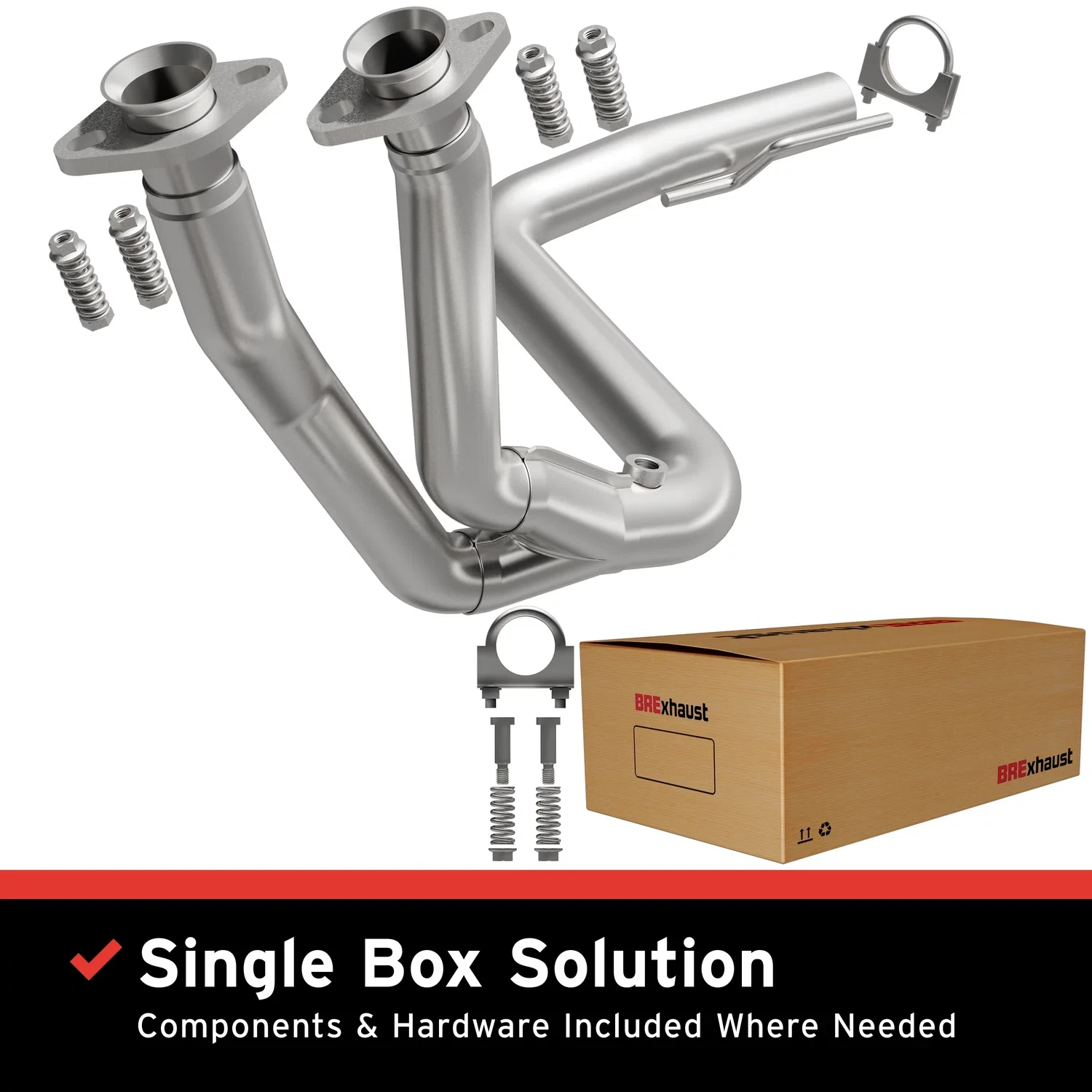 1999-2000 Jeep Grand Cherokee Direct-Fit Front Pipe Kit 107-0009